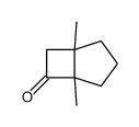 1,5-dimethylbicyclo[3.2.0]heptan-6-one结构式