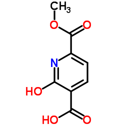 2-Hydroxy-6-(methoxycarbonyl)nicotinic acid Structure