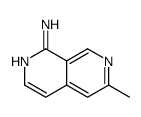 6-methyl-2,7-naphthyridin-1-amine Structure