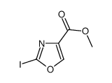 methyl 2-iodo-1,3-oxazole-4-carboxylate结构式