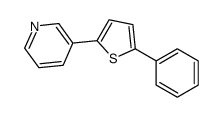 3-(5-phenylthiophen-2-yl)pyridine Structure