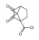 Bicyclo[2.2.1]heptane-1-carbonyl chloride, 7,7-dimethyl-2,3-dioxo- (9CI) structure