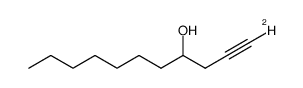 undec-1-yn-1-d-4-ol结构式