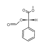 (S)-methyl 2-(formyloxy)-2-phenylacetate Structure