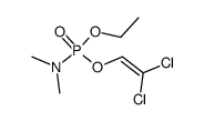dimethyl-amidophosphoric acid ethyl ester-(2,2-dichloro-vinyl ester)结构式