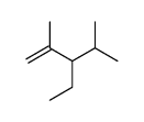 3-ethyl-2,4-dimethylpent-1-ene Structure