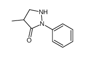 4-methyl-2-phenylpyrazolidin-3-one结构式