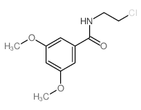 Benzamide,N-(2-chloroethyl)-3,5-dimethoxy- Structure