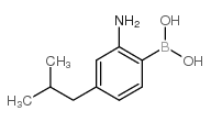 2-Amino-4-(2-methylpropyl)phenylboronic acid picture