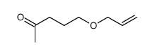 2-Pentanone, 5-(2-propenyloxy)- (9CI) structure