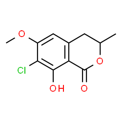 7-Chloro-3,4-dihydro-8-hydroxy-6-methoxy-3-methyl-1H-2-benzopyran-1-one picture