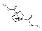 1,2,4-Methenopentalene-5,6-dicarboxylic acid, 1,2,3,3a,4,6a-hexahydro-, dimethyl ester结构式