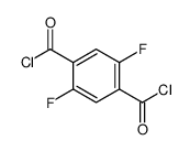 2,5-difluorobenzene-1,4-dicarbonyl chloride Structure