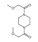 2-methoxy-1-[4-(2-methoxyacetyl)piperazin-1-yl]ethanone Structure