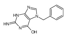 2-amino-7-benzyl-3H-purin-6-one结构式