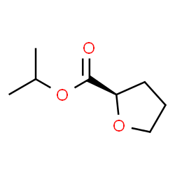 2-Furancarboxylicacid,tetrahydro-,1-methylethylester,(R)-(9CI) structure