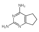 5H-Cyclopentapyrimidine-2,4-diamine,6,7-dihydro- (9CI)结构式