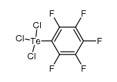 pentafluorophenyltelluriumtrichloride Structure