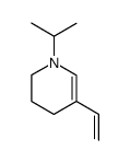 Pyridine, 5-ethenyl-1,2,3,4-tetrahydro-1-(1-methylethyl)- (9CI) structure