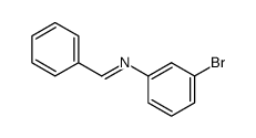 N-benzylidene-3-bromoaniline结构式