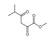 Methyl 5-methyl-2,4-dioxohexanoate结构式