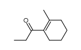 1-(2-methyl-cyclohex-1-enyl)-propan-1-one Structure