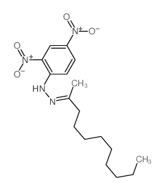 2-Undecanone,2-(2,4-dinitrophenyl)hydrazone structure