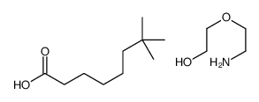 2-(2-aminoethoxy)ethanol,7,7-dimethyloctanoic acid Structure