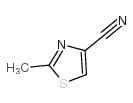 2-甲基-1,3-噻唑-4-甲腈结构式