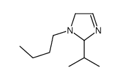 1H-Imidazole,1-butyl-2,5-dihydro-2-(1-methylethyl)-(9CI) Structure
