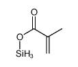 silyl 2-methylprop-2-enoate结构式