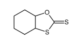 4,5-tetramethylene-1,3-oxathiolane-2-thione Structure