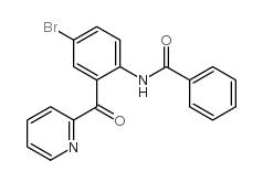 Benzamide,N-[4-bromo-2-(2-pyridinylcarbonyl)phenyl]- structure