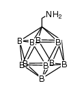 1-NH2CH2-1,2-closo-C2B10H11 Structure