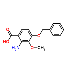 2-氨基-4-苄氧基-3-甲氧基苯甲酸图片
