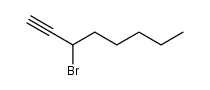 3-bromo-1-octyne Structure