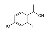 Benzenemethanol, 2-fluoro-4-hydroxy-alpha-methyl- (9CI)结构式