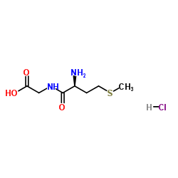 H-Met-Gly-OH.HCl structure