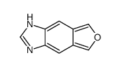 (8ci,9ci)-1H-呋喃并[3,4-f]苯并咪唑结构式