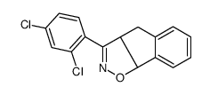 3-(2,4-dichlorophenyl)-4,8b-dihydro-3aH-indeno[2,1-d][1,2]oxazole结构式