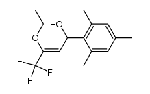 (Z)-2-ethoxy-1,1,1-trifluoro-4-mesitylbut-2-en-4-ol结构式