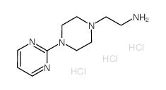 2-[4-(2-pyrimidinyl)-1-piperazinyl]ethanamine(SALTDATA: 3HCl) Structure