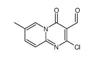 2-chloro-7-methyl-4-oxopyrido[1,2-a]pyrimidine-3-carbaldehyde Structure