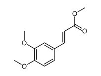 methyl 3-(3,4-dimethoxyphenyl)prop-2-enoate Structure