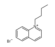 1-n-butylquinolin-1-ium bromide Structure