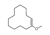 1-Methoxycyclododecen结构式