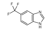 5-TRIFLUOROMETHYL-1H-BENZIMIDAZOLE structure