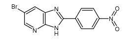 6-bromo-2-(4-nitrophenyl)-3H-imidazo[4,5-b]pyridine Structure