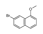 7-bromo-1-methoxynaphthalene structure