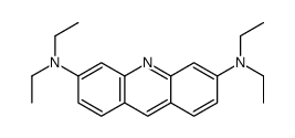 3-N,3-N,6-N,6-N-tetraethylacridine-3,6-diamine Structure
